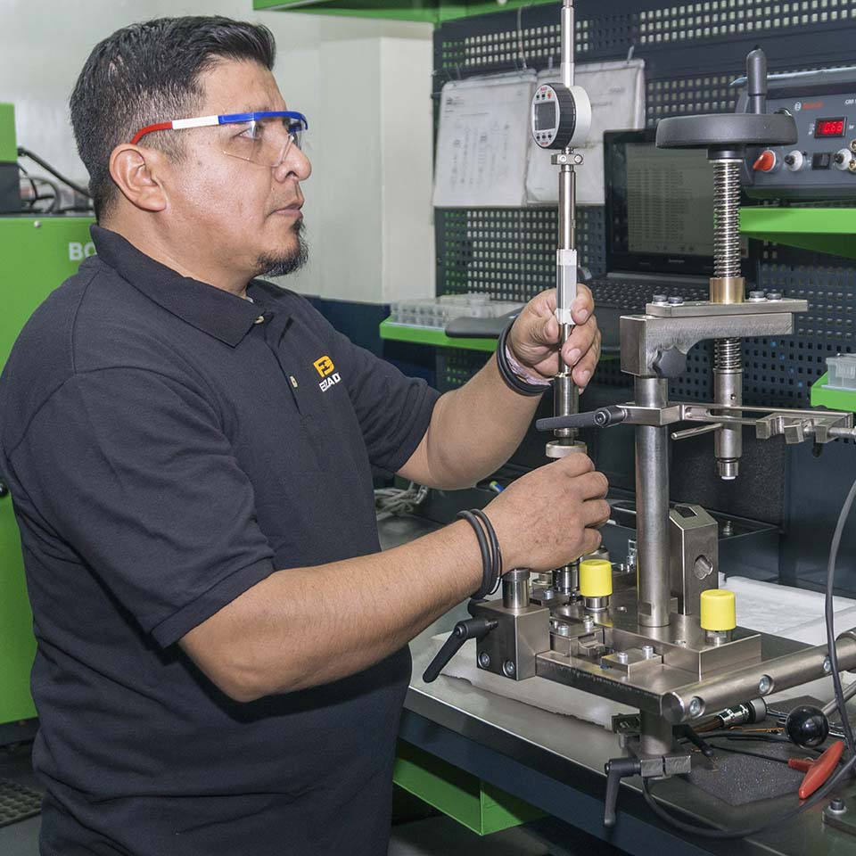 servicios de laboratorio diesel bosch